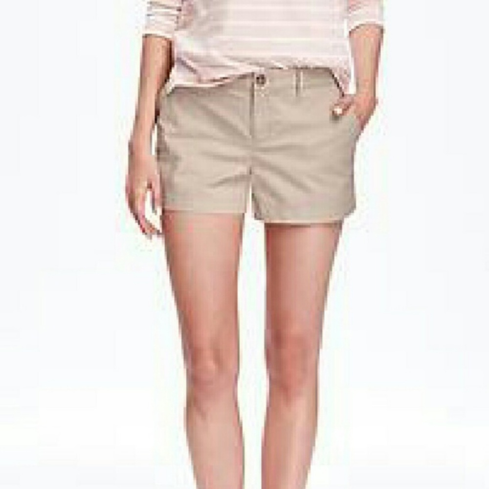 Ann Taylor Loft Jeans Khaki Shorts- sz 2